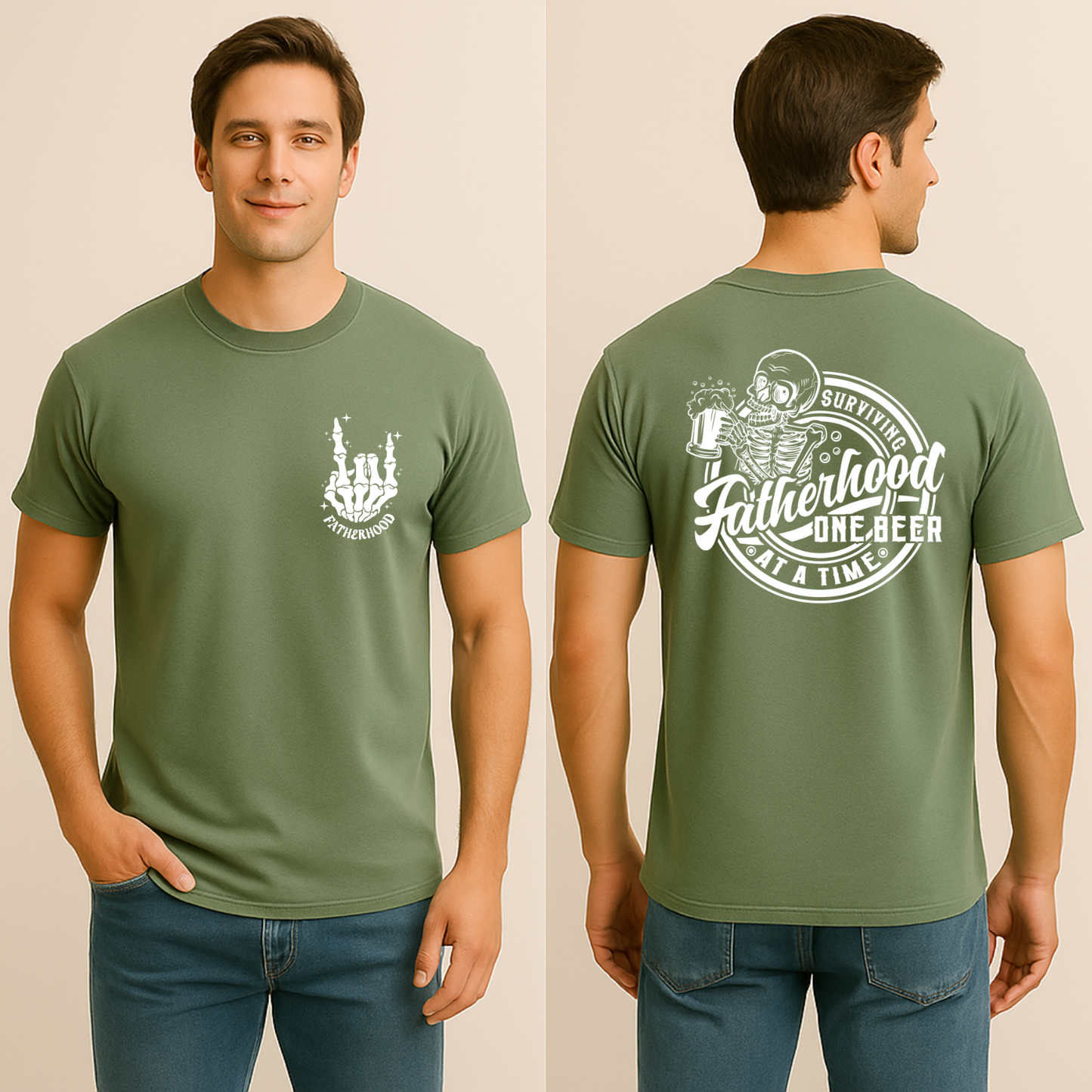 Surviving Fatherhood Funny Men's T Shirt