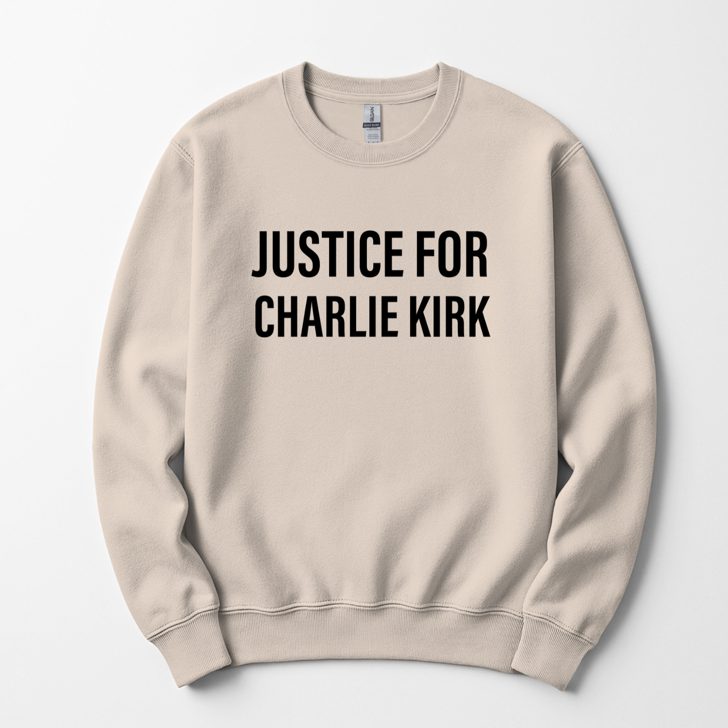 Justice For Charlie Kirk Men's Sweatshirt