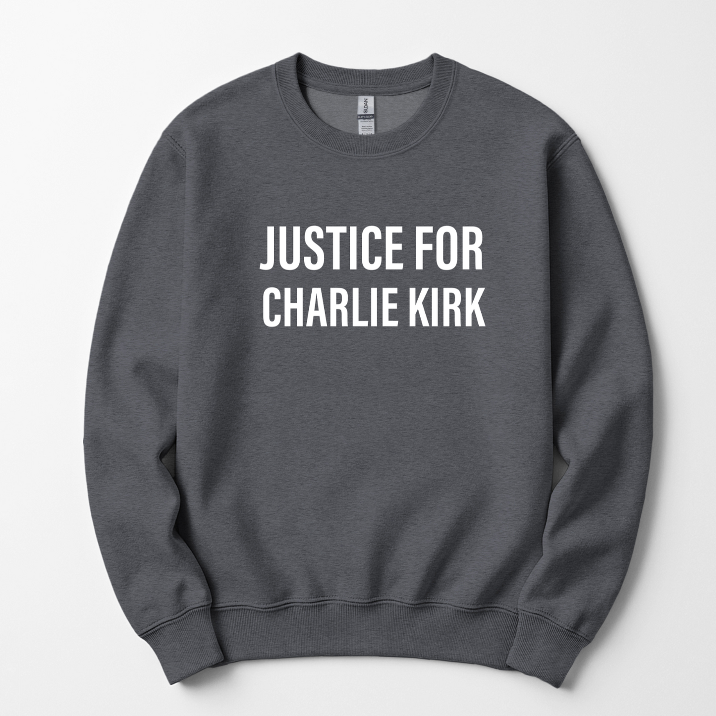 Justice For Charlie Kirk Men's Sweatshirt