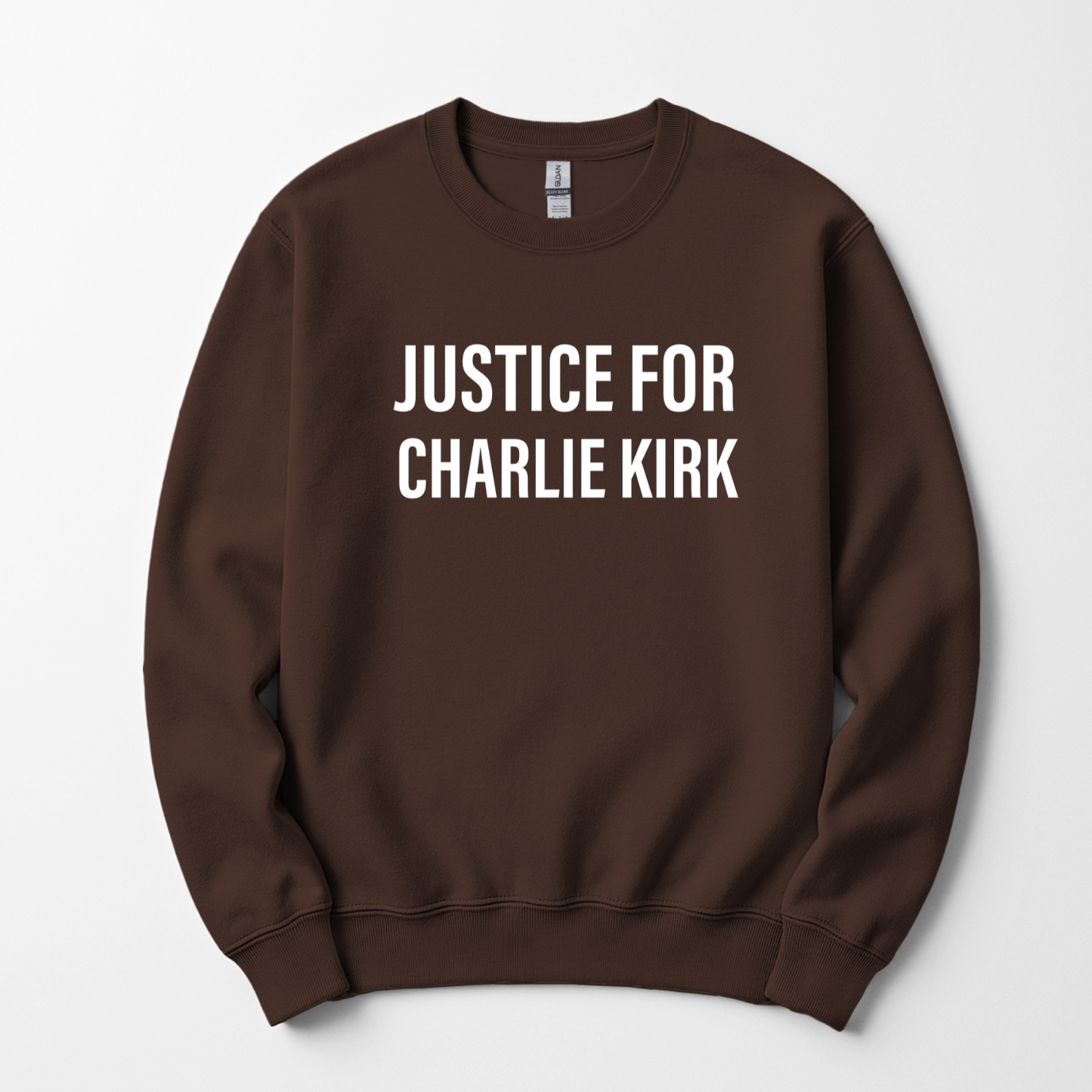 Justice For Charlie Kirk Men's Sweatshirt