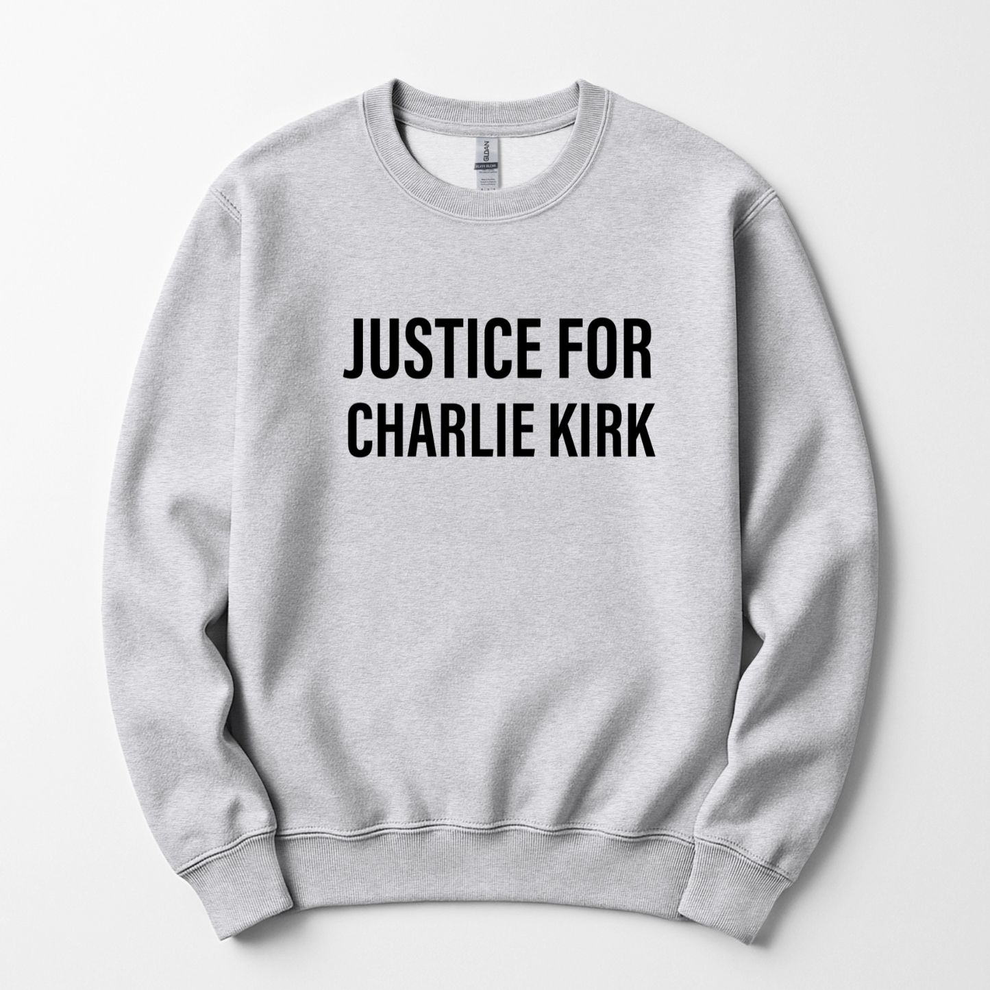 Justice For Charlie Kirk Men's Sweatshirt