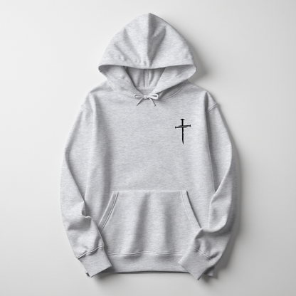 Three Nail Cross Sweater Men's Christian Hooded Sweatshirt