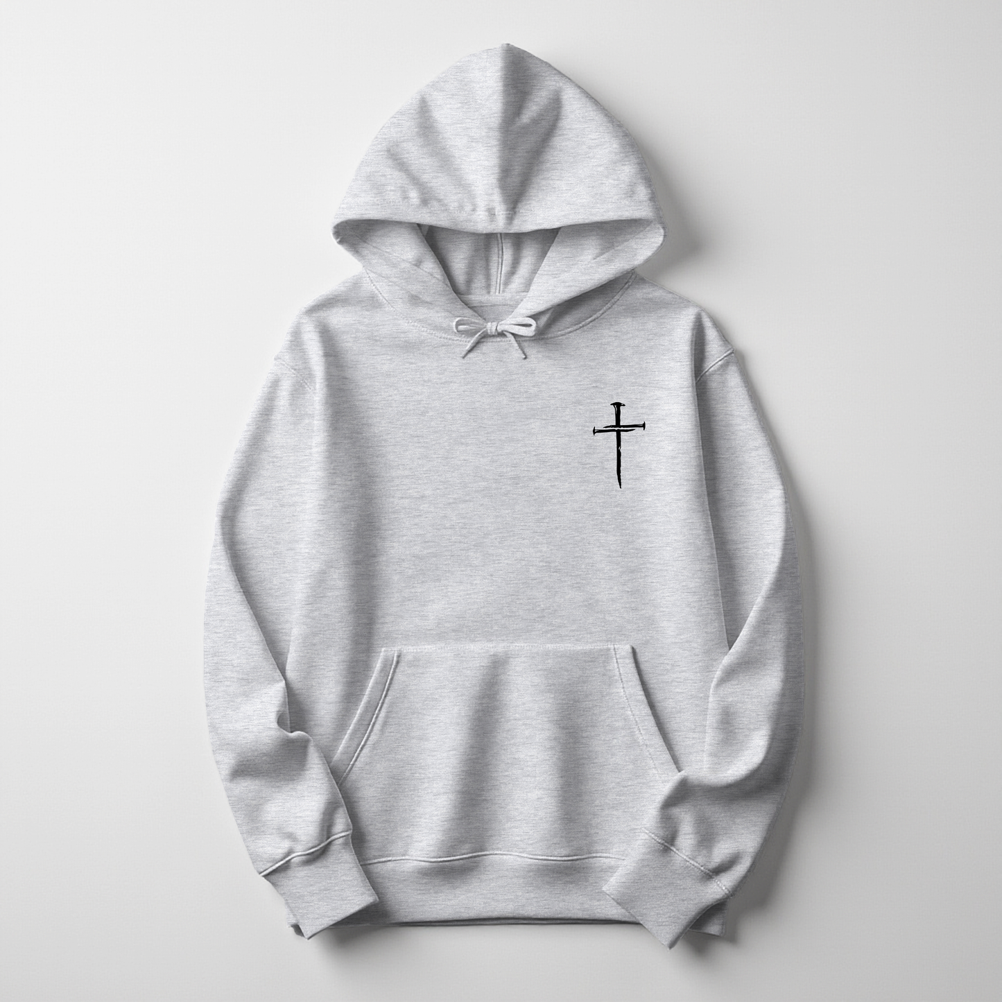 Three Nail Cross Sweater Women's Christian Hooded Sweatshirt