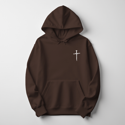 Three Nail Cross Sweater Women's Christian Hooded Sweatshirt