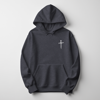 Three Nail Cross Sweater Men's Christian Hooded Sweatshirt