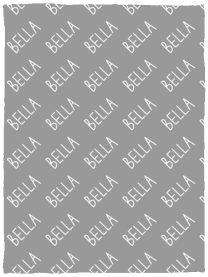 Personalized SnugglePlush™ Fleece Name Blanket - Handwritten Font