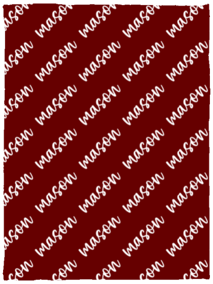 Personalized SnugglePlush™ Fleece Name Blanket - Brush Script