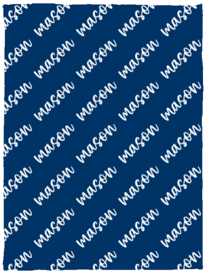 Personalized SnugglePlush™ Fleece Name Blanket - Brush Script