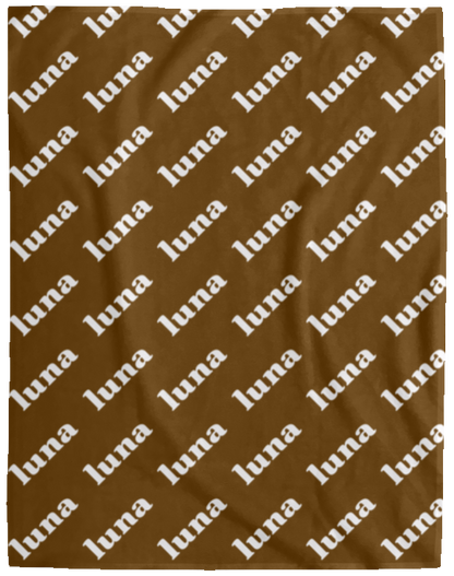 Personalized SnugglePlush™ Fleece Name Blanket - Serif Font