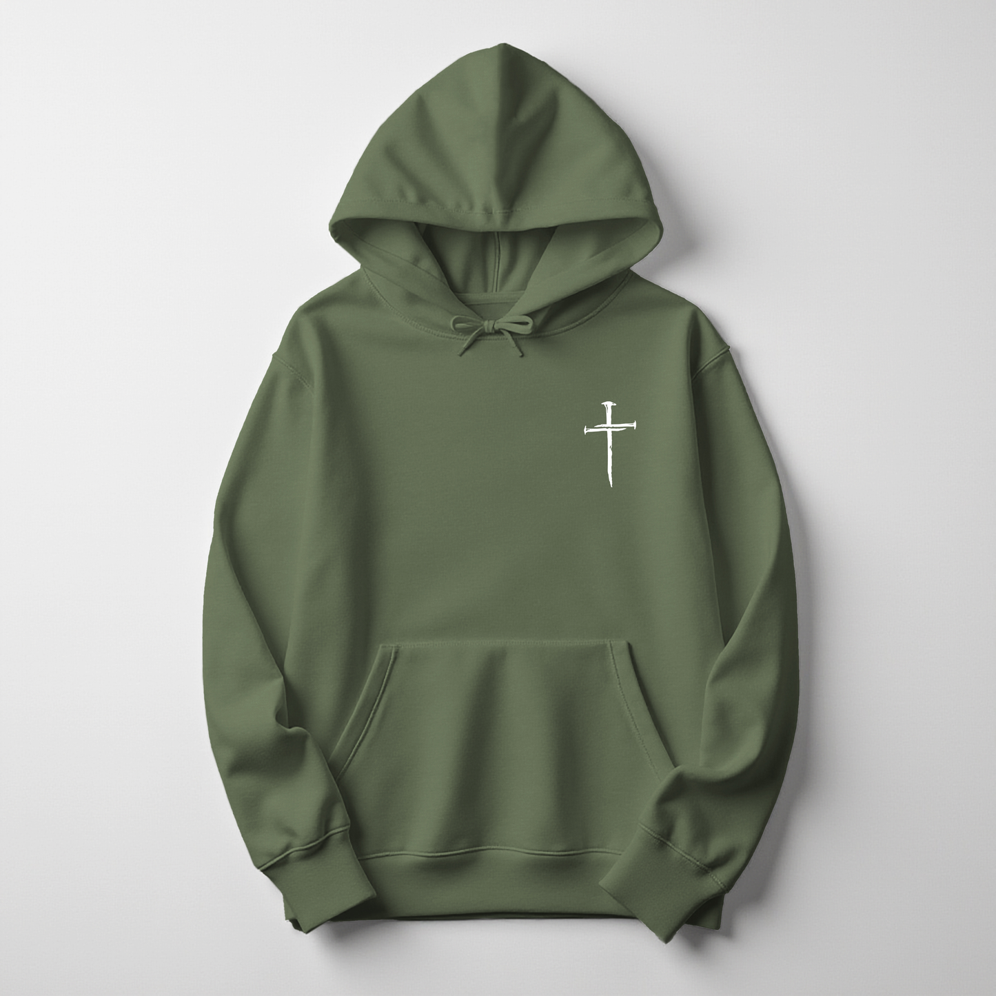 Three Nail Cross Sweater Men's Christian Hooded Sweatshirt