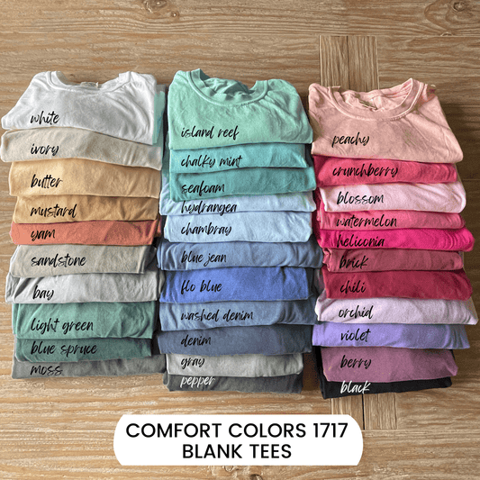 Blank Comfort Colors 1717 Women’s T-Shirt (Multiple Colors) T-Shirt