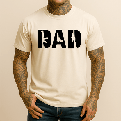 Dad 2A Men's Patriotic T Shirt T-Shirt