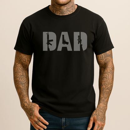 Dad 2A Men's Patriotic T Shirt T-Shirt
