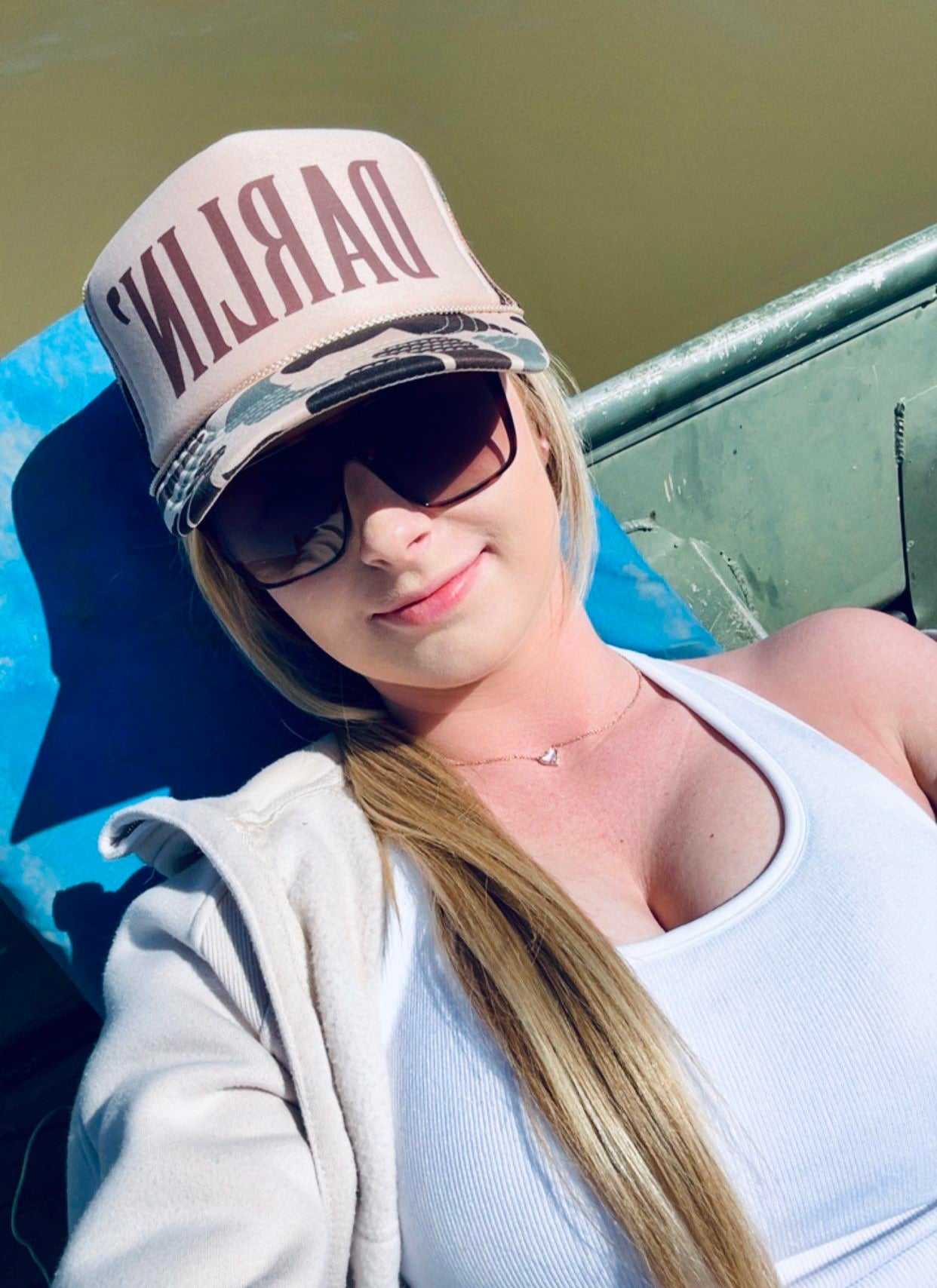 DARLIN' Country Classic Foam Trucker Hat