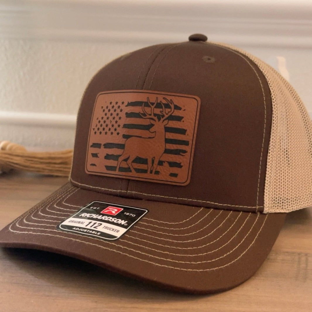FIRELANDS FALCONS LEATHER PATCH HAT main image 0