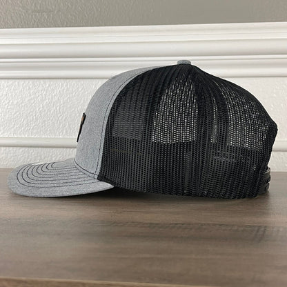 DILLIGAF Do I Look Like I Give A F Side Leather Patch Hat Patch Hat - VividEditions