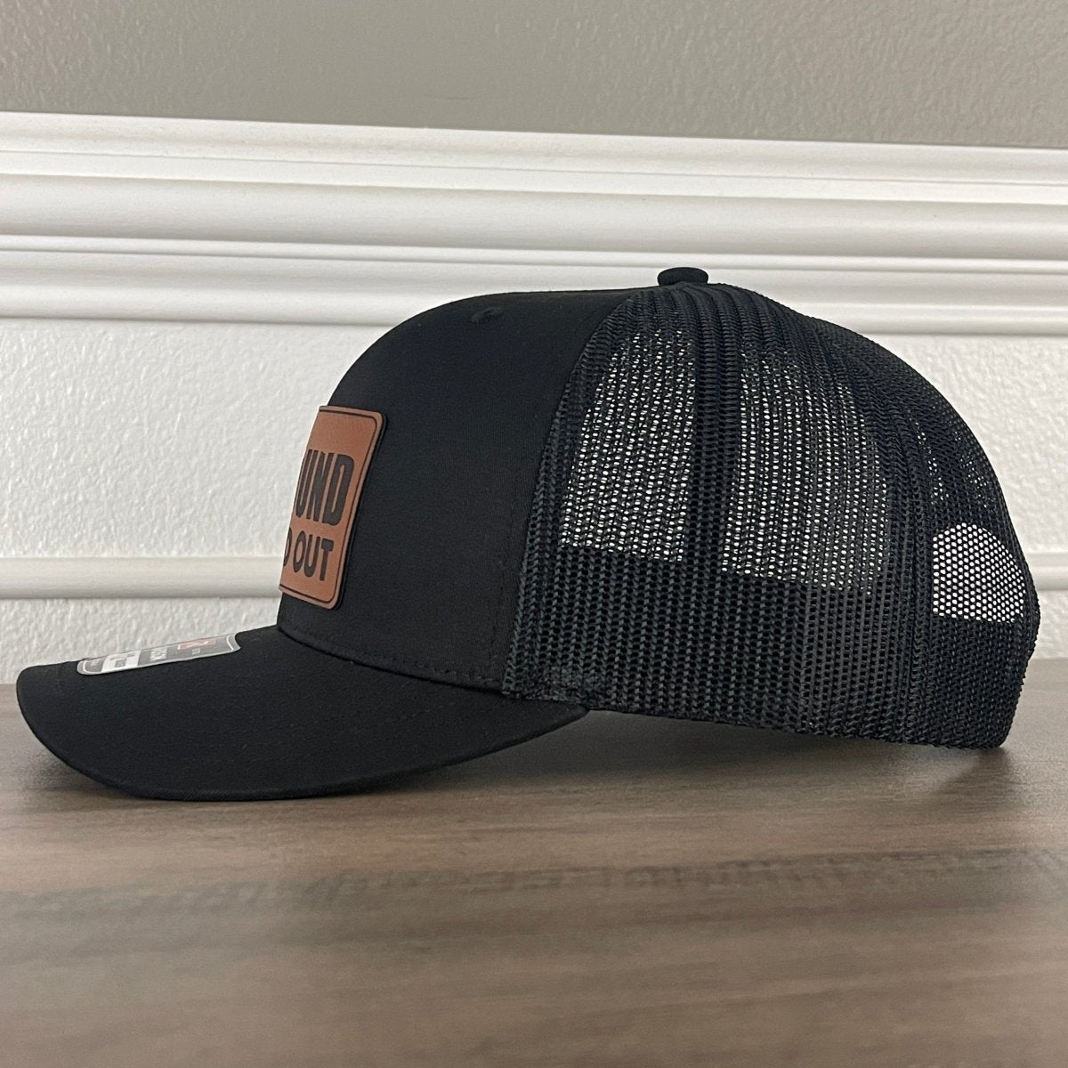 F Around And Find Out Leather Patch Hat Black Patch Hat - VividEditions