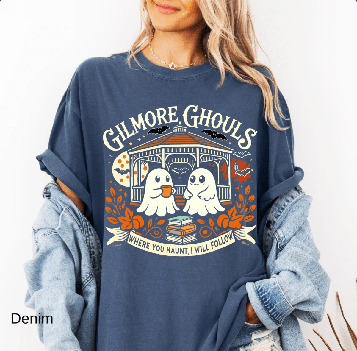 Gilmore Ghouls Ghost Parody Funny Halloween T-Shirt T-Shirt
