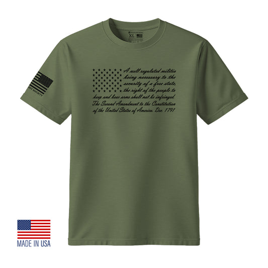 2nd Amendment American Flag T-Shirt