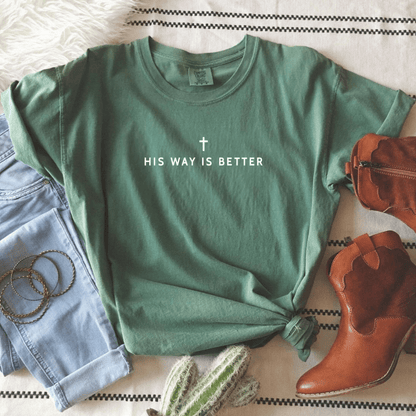 His Way Is Better Christian Faith Graphic Jesus T-Shirt T-Shirt