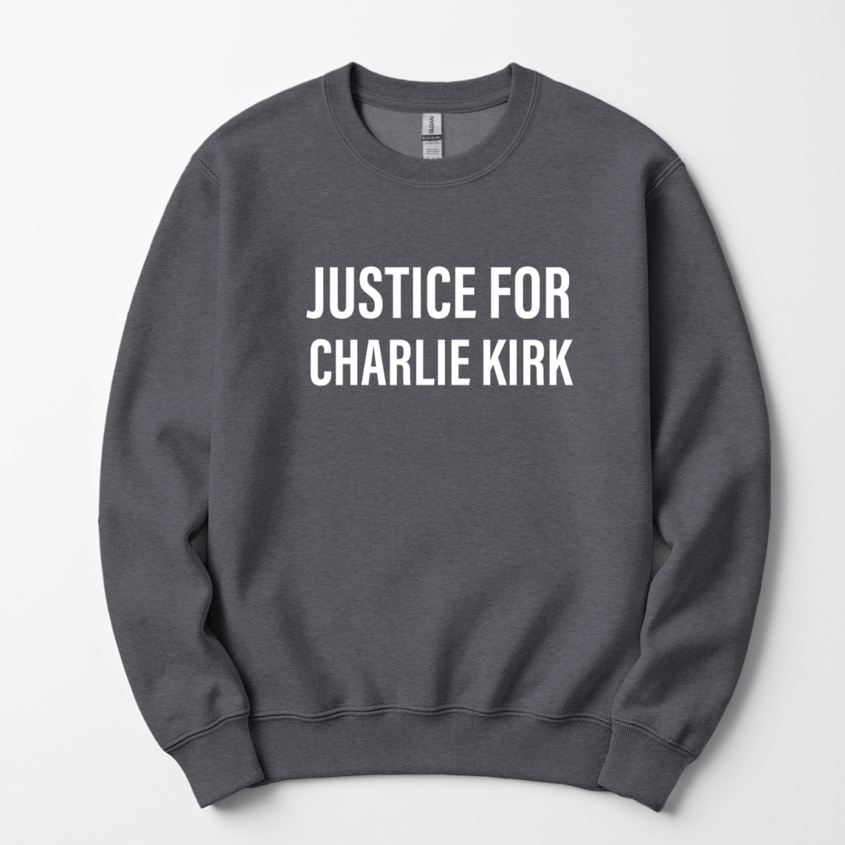Justice For Charlie Kirk Men's Sweatshirt Sweater