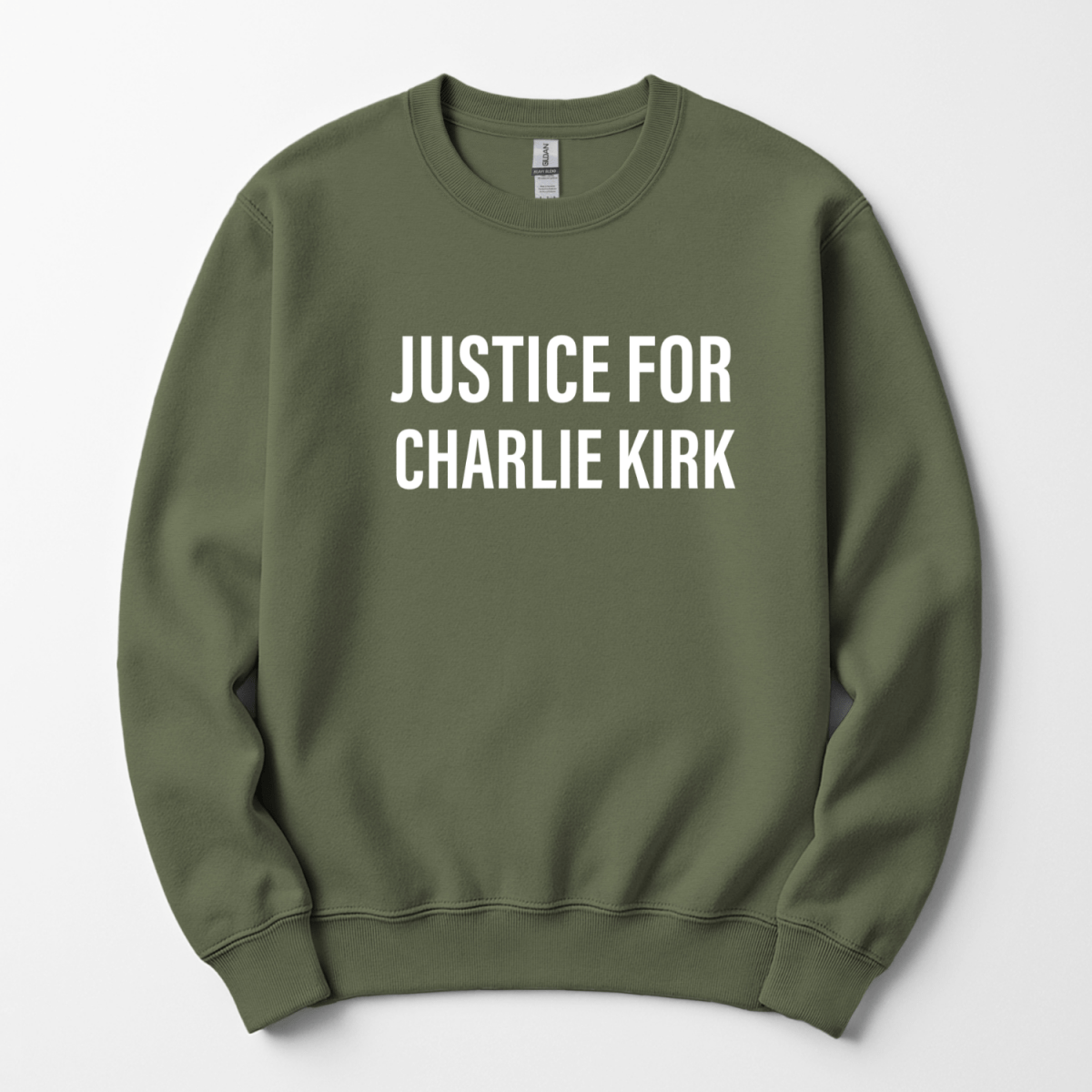 Justice For Charlie Kirk Men's Sweatshirt Sweater