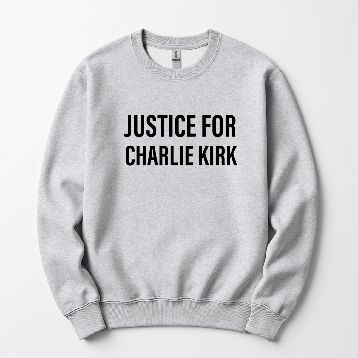 Justice For Charlie Kirk Men's Sweatshirt Sweater