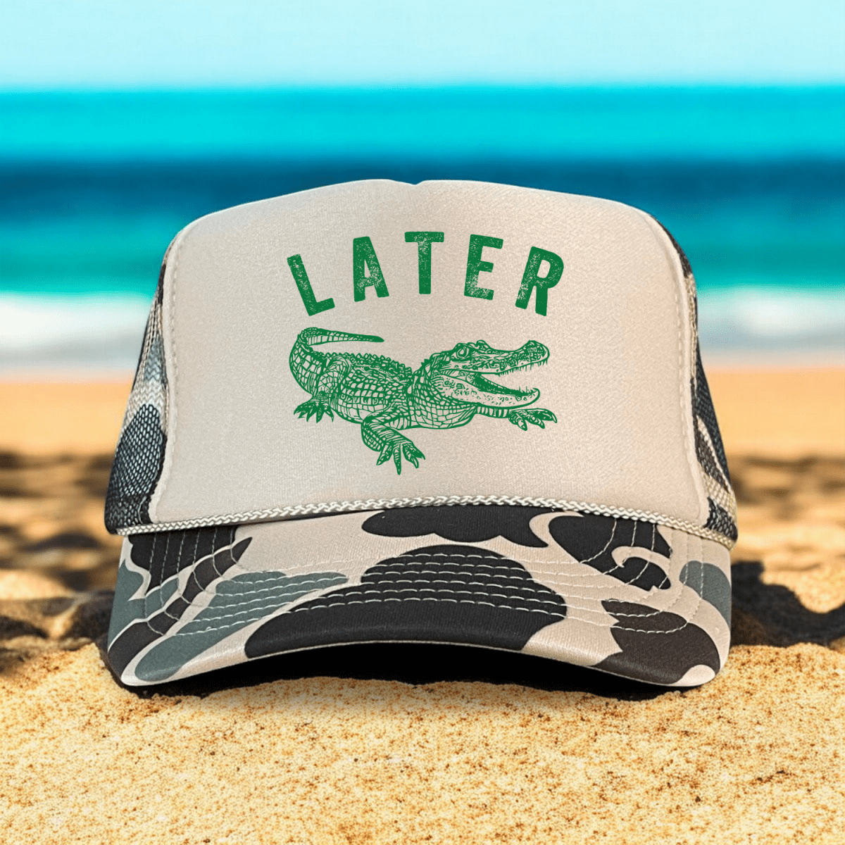 Later Gator Summer Country Classic Foam Trucker Hat Trucker Hat