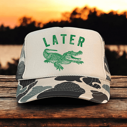 Later Gator Summer Country Classic Foam Trucker Hat Trucker Hat