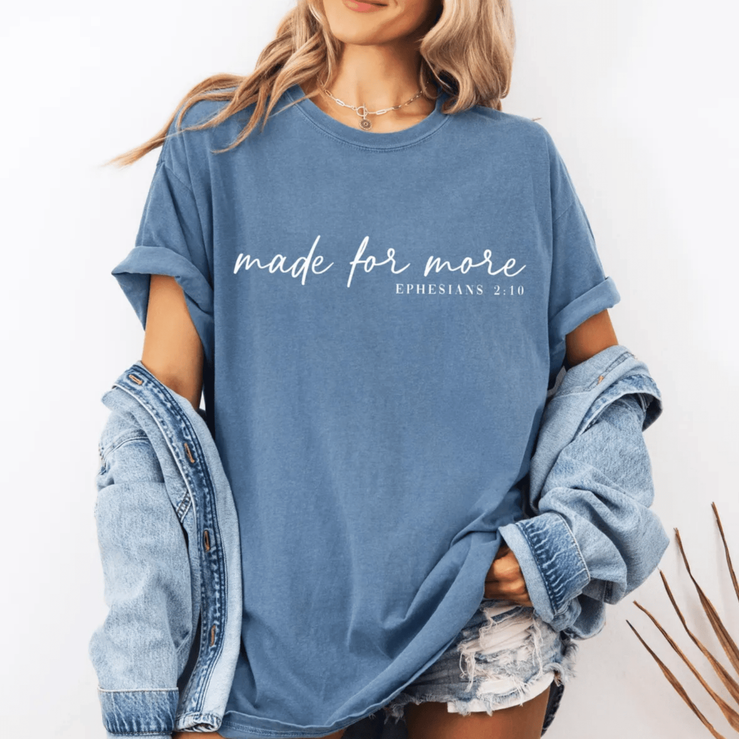 Made For More Christian Faith Oversized T-Shirt - Hollow Point Society - T-Shirt