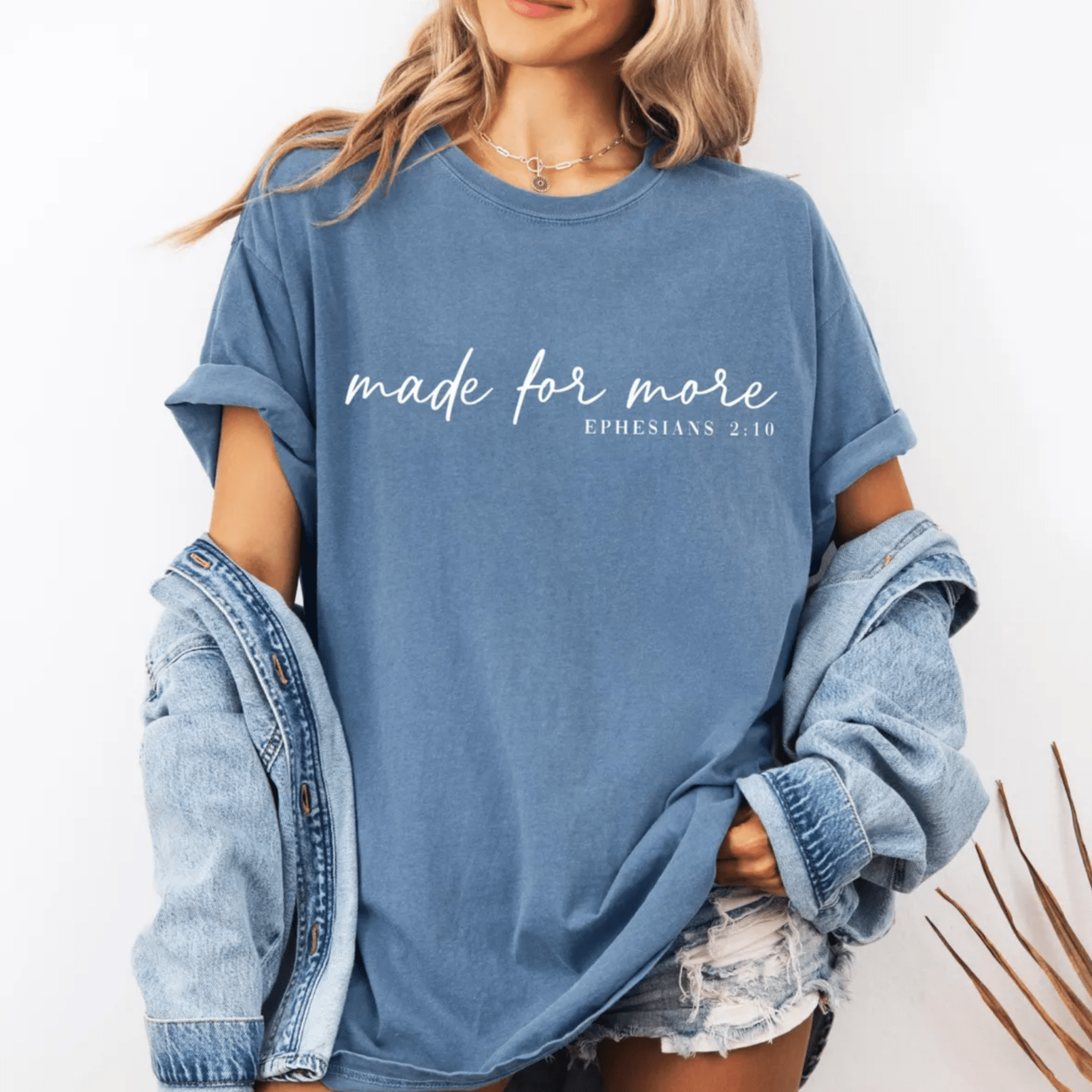 Made For More Christian Faith Oversized T-Shirt - Hollow Point Society - T-Shirt