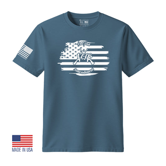 2nd Amendment 1776 American Flag T-Shirt