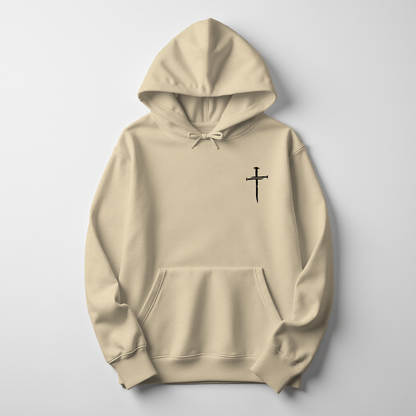 Three Nail Cross Sweater Men's Christian Hooded Sweatshirt