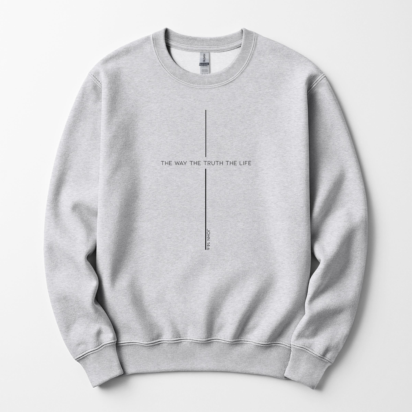 The Way Truth Life Men's Christian Sweater