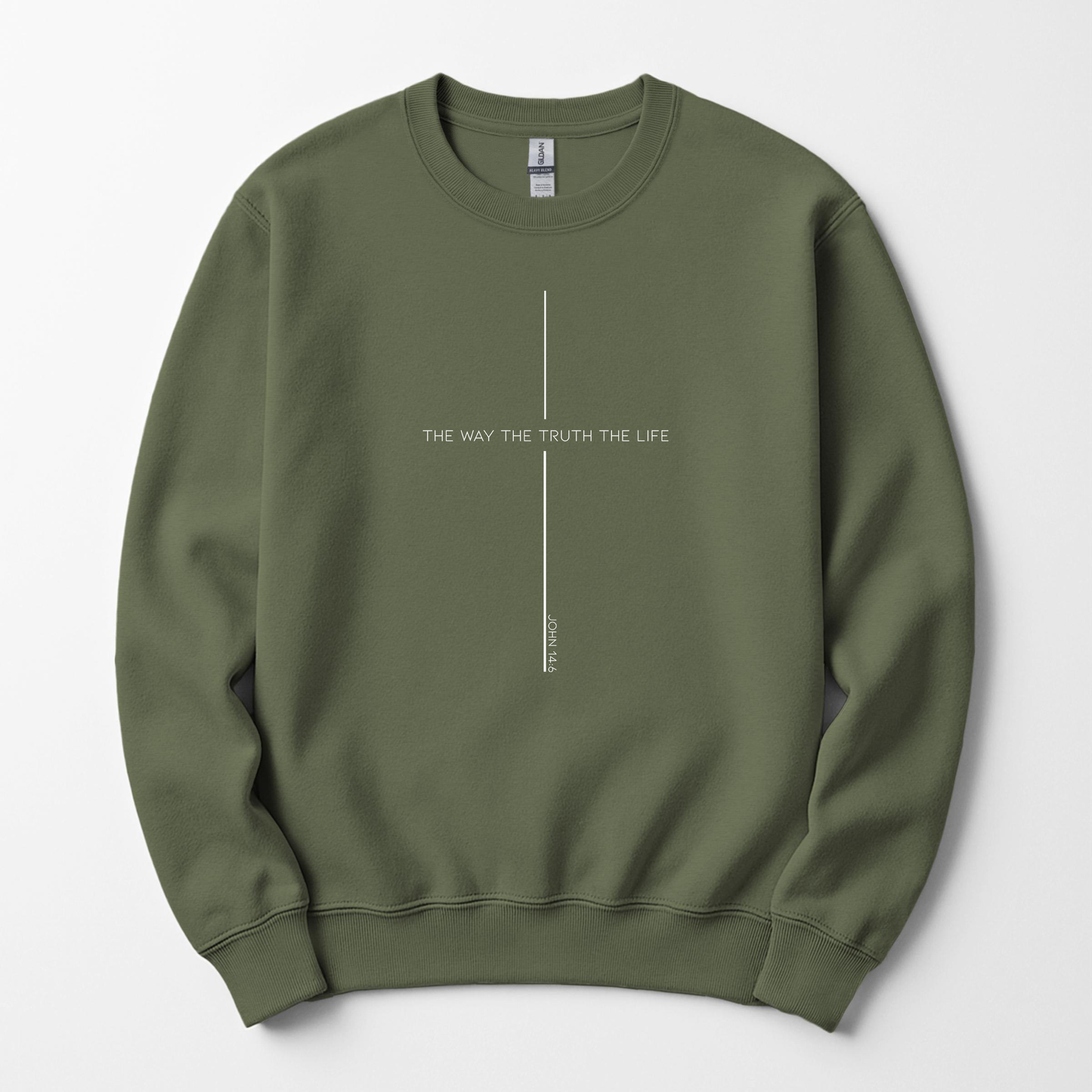 The Way Truth Life Men's Christian Sweater
