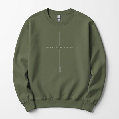 The Way Truth Life Men's Christian Sweater