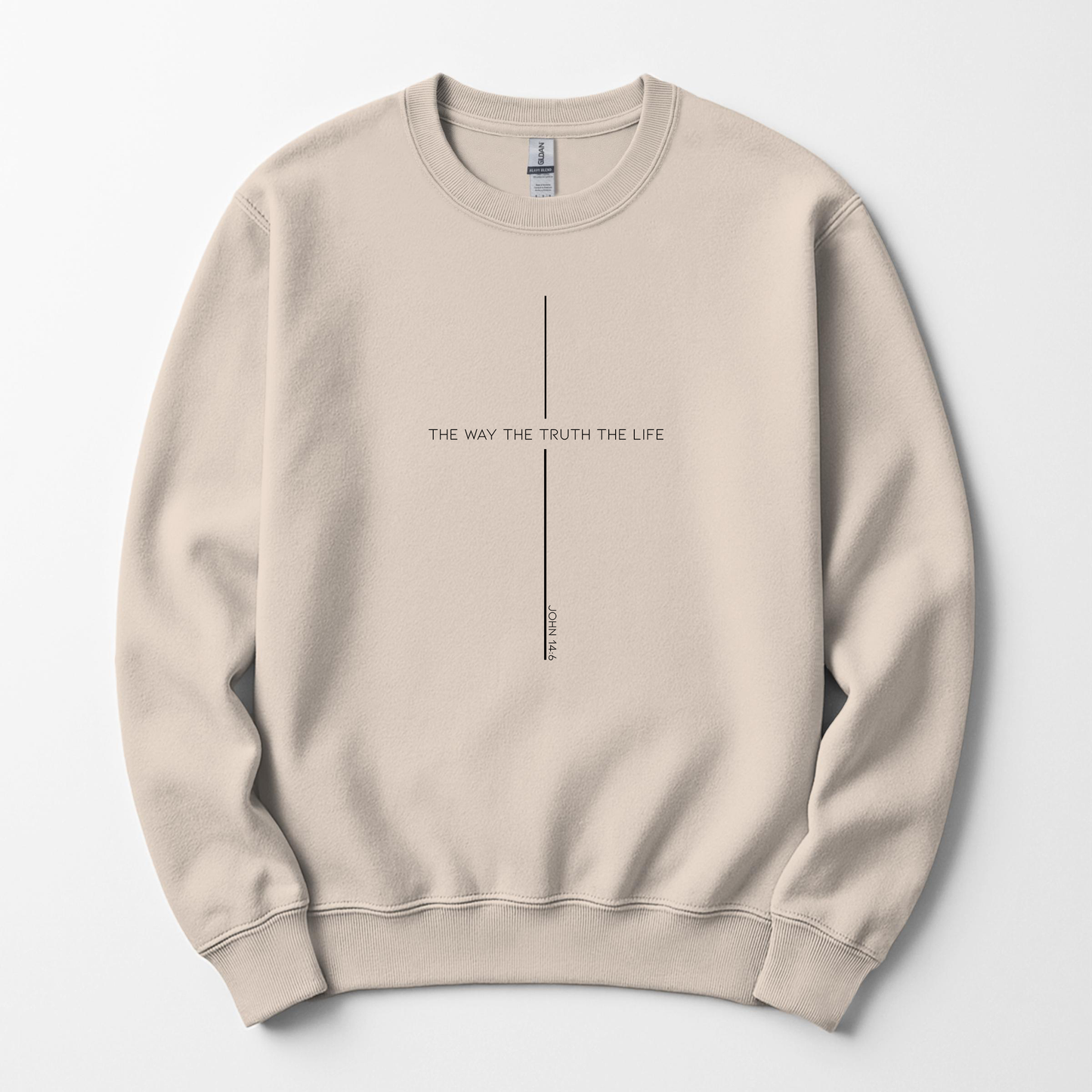 The Way Truth Life Men's Christian Sweater