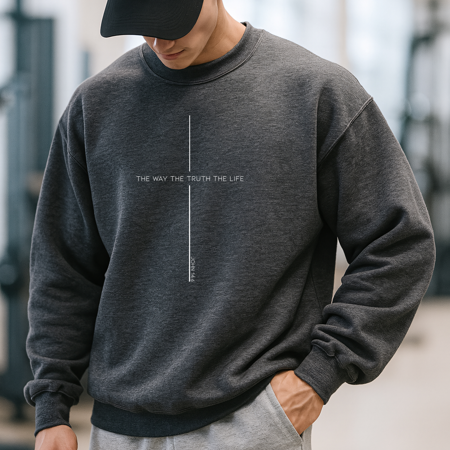 The Way Truth Life Men's Christian Sweater