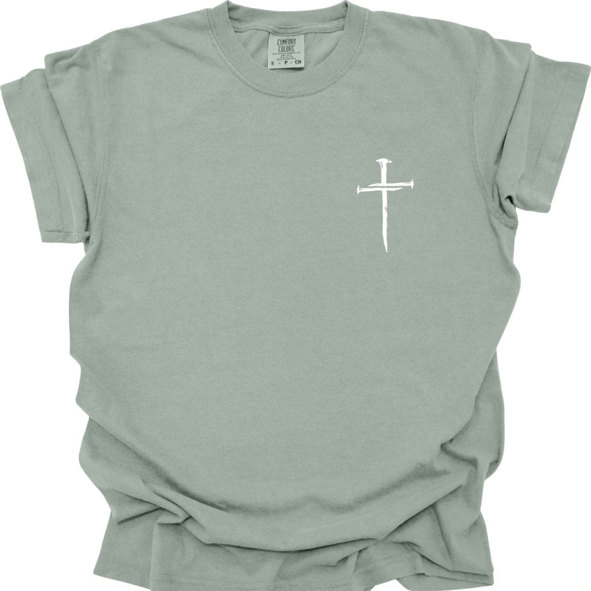 Three Nail Cross Women's Christian T Shirt (Multiple Colors) T-Shirt
