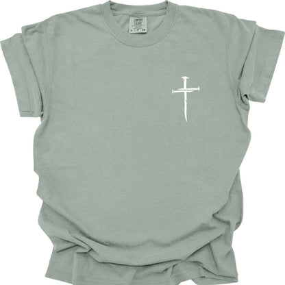 Three Nail Cross Women's Christian T Shirt (Multiple Colors) T-Shirt