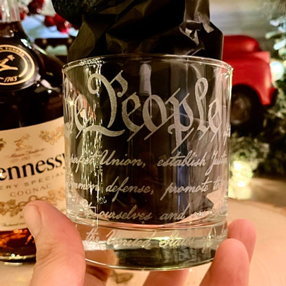 We The People Whiskey Glass Whiskey Glass - VividEditions