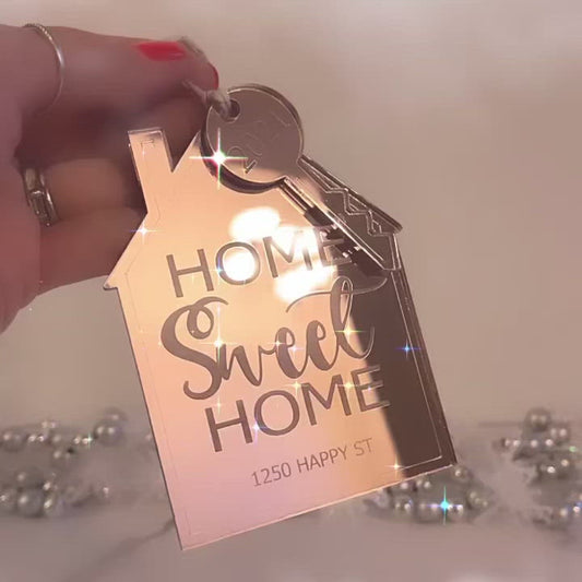 Home Sweet Home First Christmas New Home Personalized Ornament