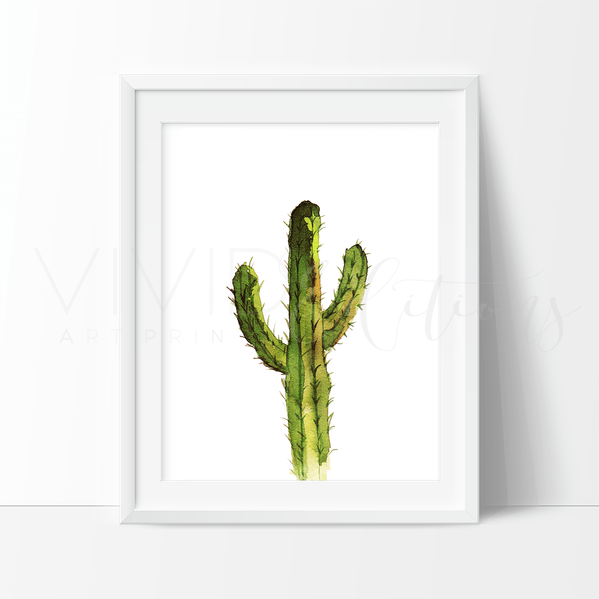 Cactus Plant Print - VividEditions