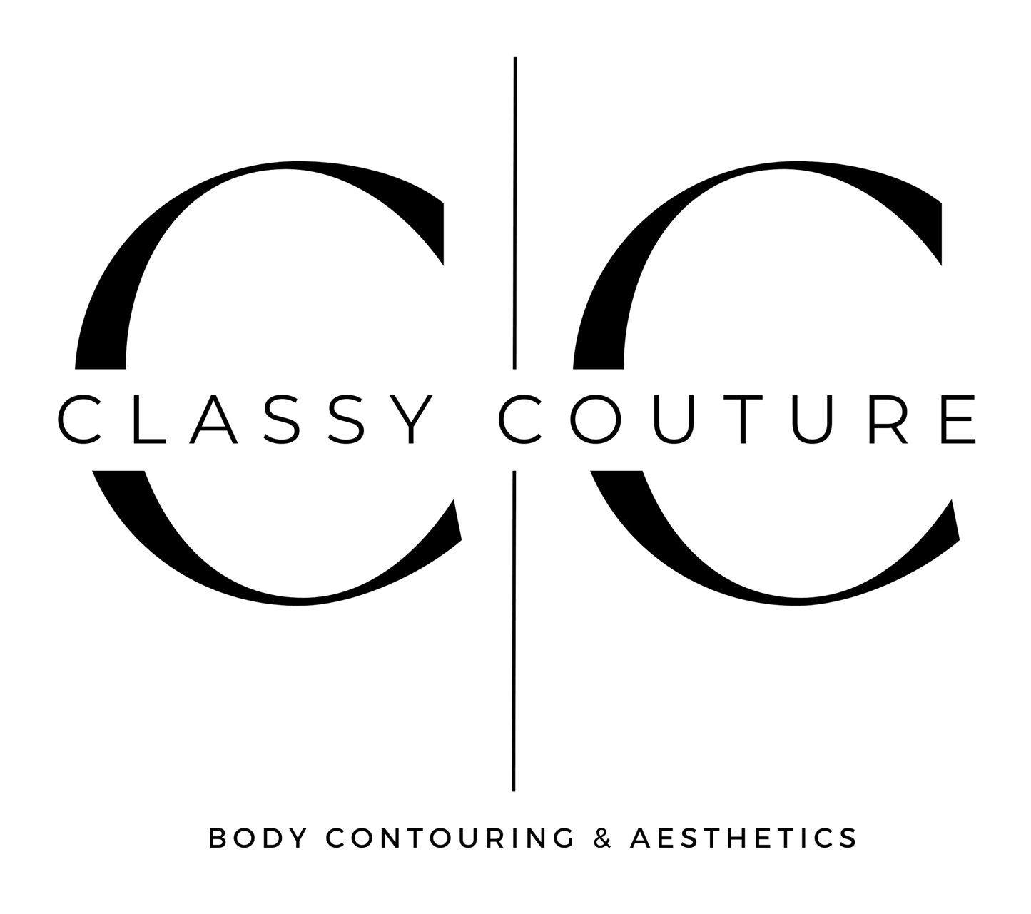 Custom Business Signage for Classy Couture Body Contouring Business Sign - VividEditions