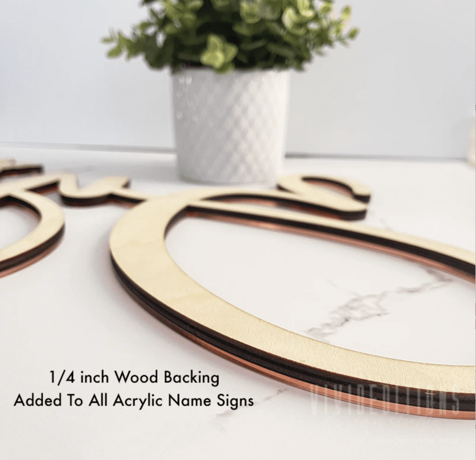 Custom Business Signage for Jessica Mendes Name Sign - VividEditions