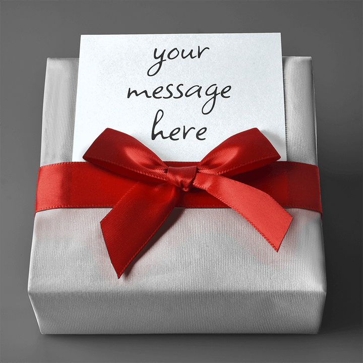 Gift Wrap with Personalized Message Jewelry - VividEditions