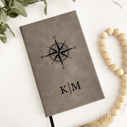 Personalized Engraved Leather Journal (11 designs) Journal - VividEditions