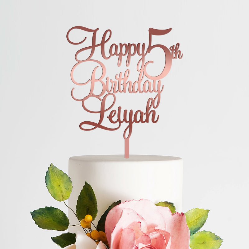 Personalized Birthday Cakes