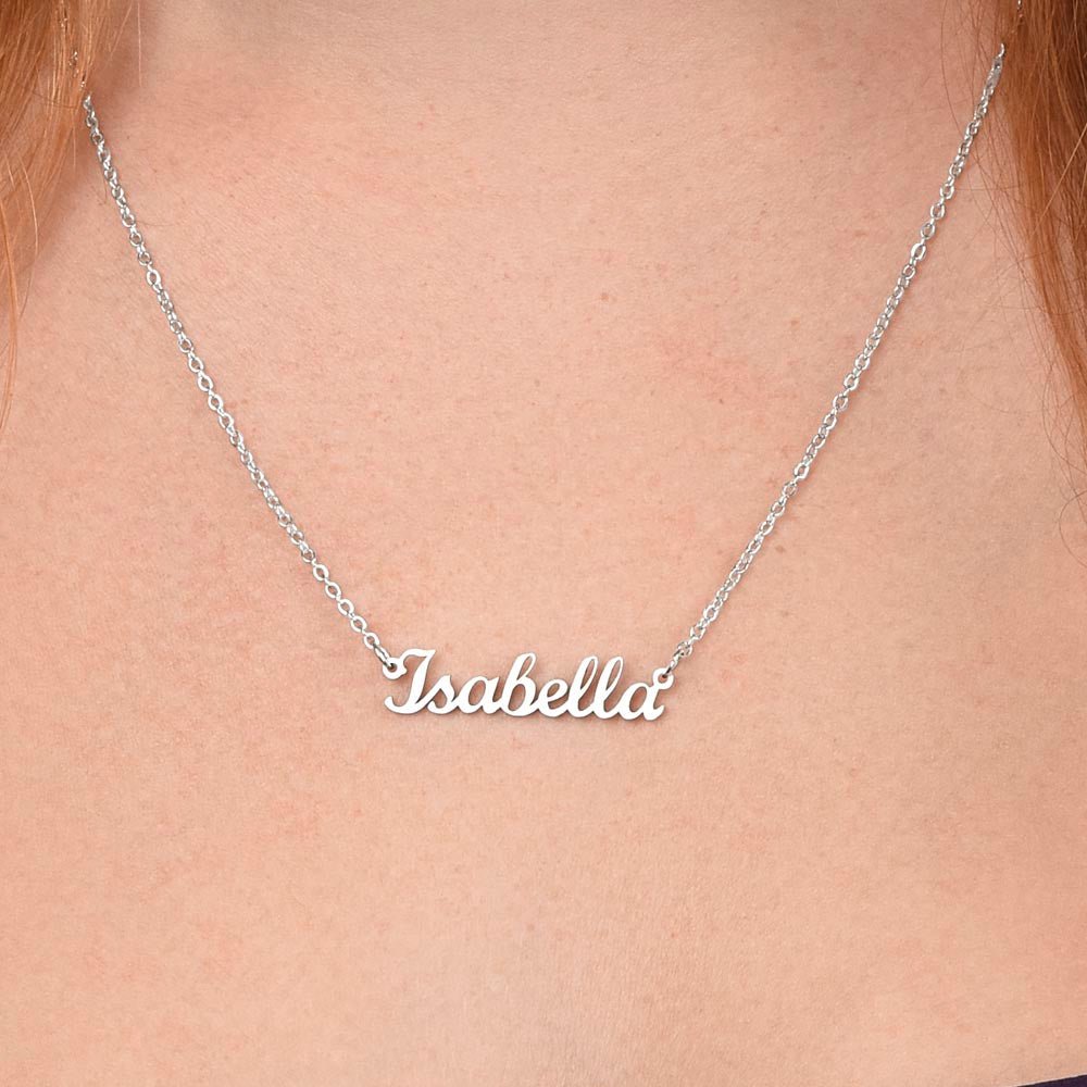 Personalized Name Necklace Jewelry - VividEditions