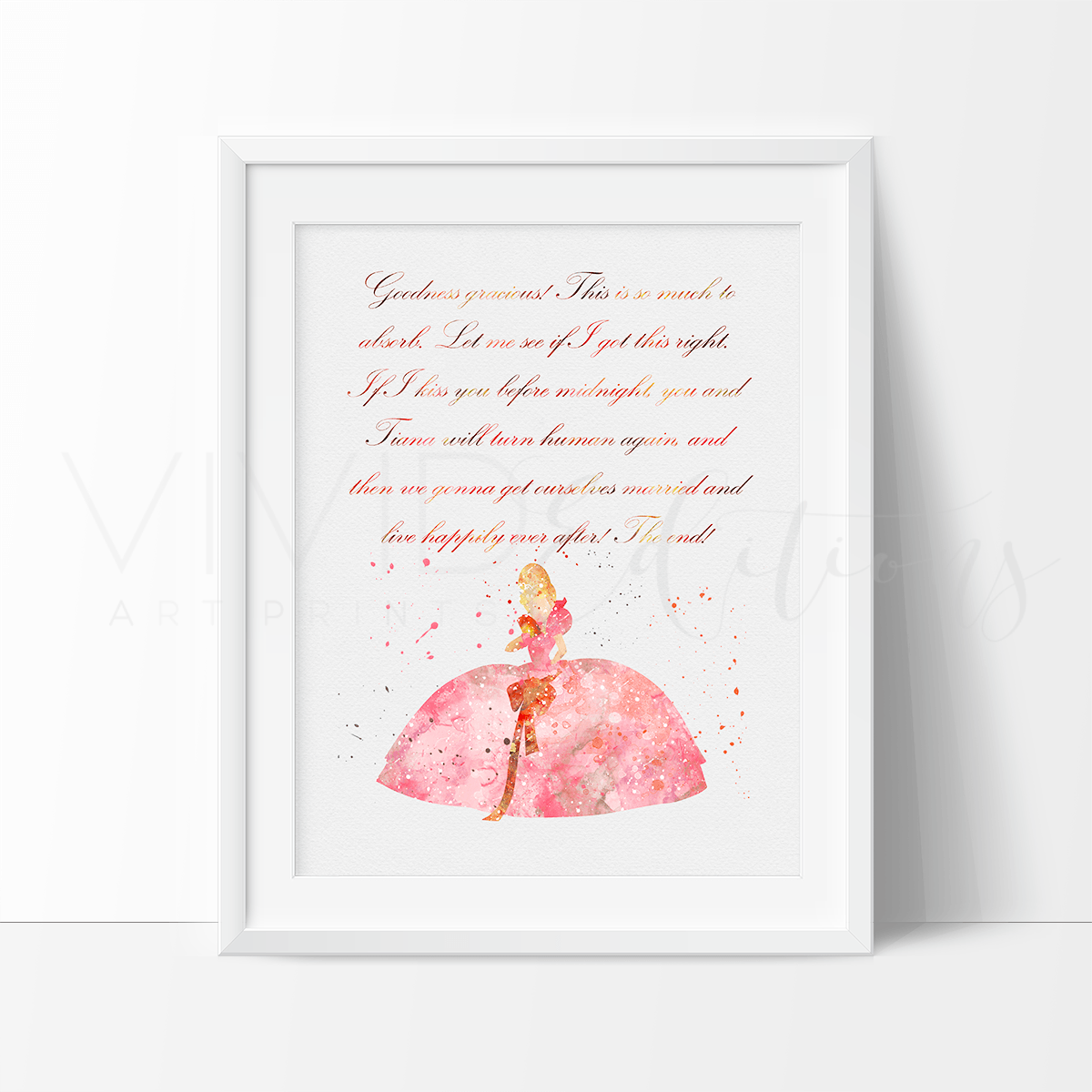 Quote from Charlotte Print - VividEditions